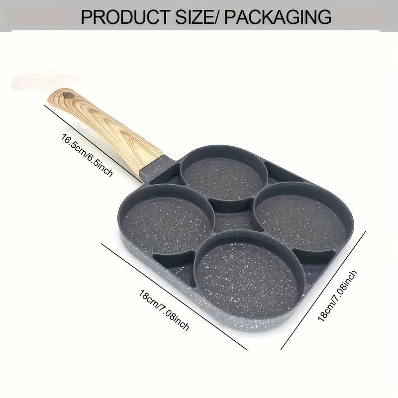 Non Stick Egg Pancake Maker With Wooden Handle for Induction Cooker & Gas Stove