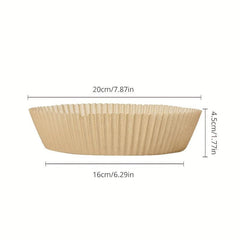 Disposable Air Fryer Liners 16cm Paper Air Fryer Liner Pots