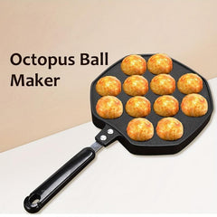 Octopus Small Balls Mold Non Stick For Griddle Pan Egg Shaper Pancake Maker