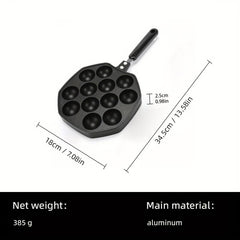 Octopus Small Balls Mold Non Stick For Griddle Pan Egg Shaper Pancake Maker