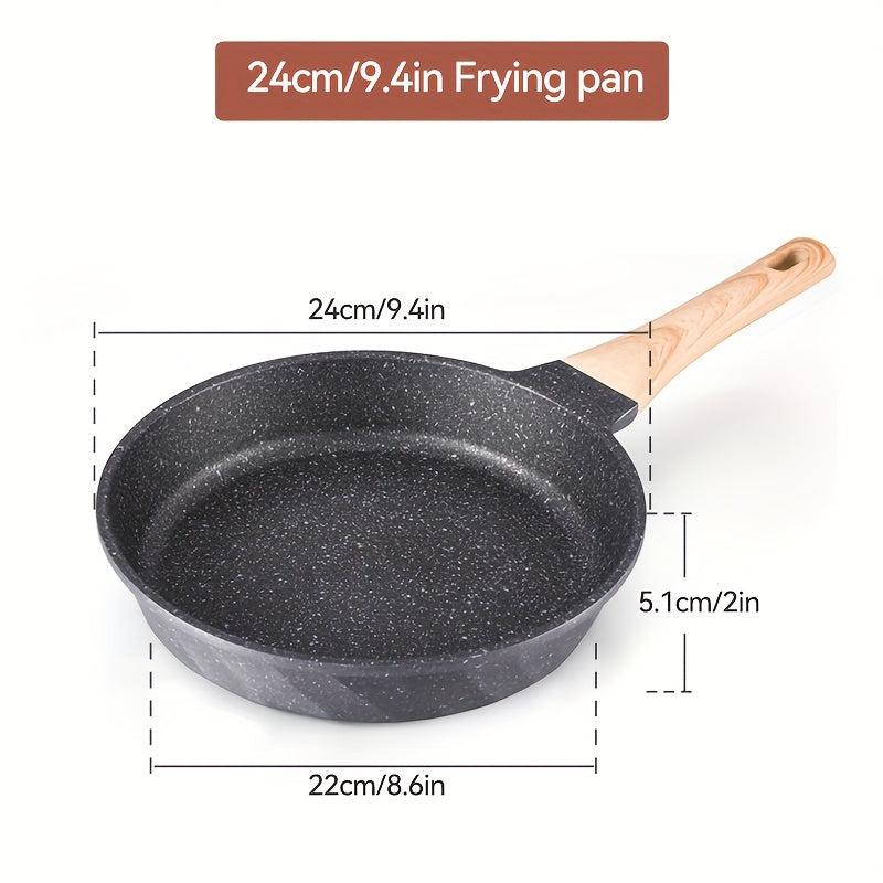 Nonstick Aluminum Frying Pan Skillet Woks & Stir Fry Pans Healthy Cookware