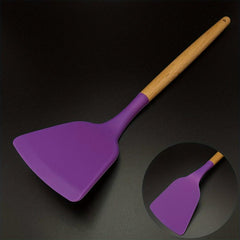 Silicone Cooking Shovel Non-stick Heat Resistant Kitchen Utensil