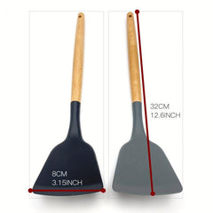 Silicone Cooking Shovel Non-stick Heat Resistant Kitchen Utensil