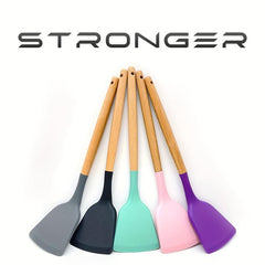 Silicone Cooking Shovel Non-stick Heat Resistant Kitchen Utensil