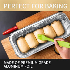 30pcs Loaf Pans 907 18g Disposable Aluminum Foil Bread Tins