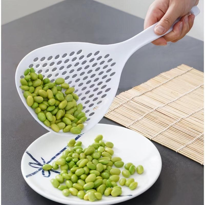 Long Handled Slotted Spoon for Noodle Pot - 13.59 cm x 13.59 cm x 34.8 cm