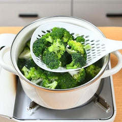 Long Handled Slotted Spoon for Noodle Pot - 13.59 cm x 13.59 cm x 34.8 cm