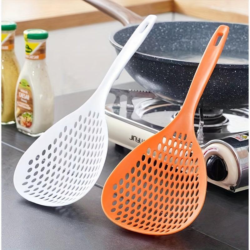 Long Handled Slotted Spoon for Noodle Pot - 13.59 cm x 13.59 cm x 34.8 cm