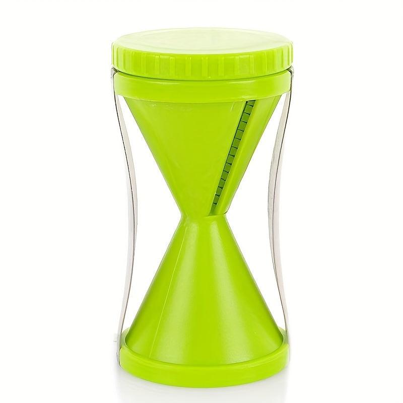 2pcs Vegetable Chopper Manual Spiralizer Slice