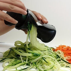 2pcs Vegetable Chopper Manual Spiralizer Slice