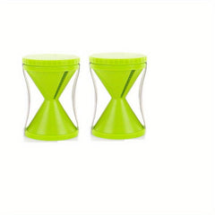 2pcs Vegetable Chopper Manual Spiralizer Slice