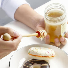 Wooden Honey Mixing Stirrer for Drizzling Sweetness