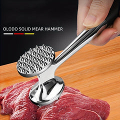 Stainless Steel Meat Tenderizer Food Tong - Kitchen Tool