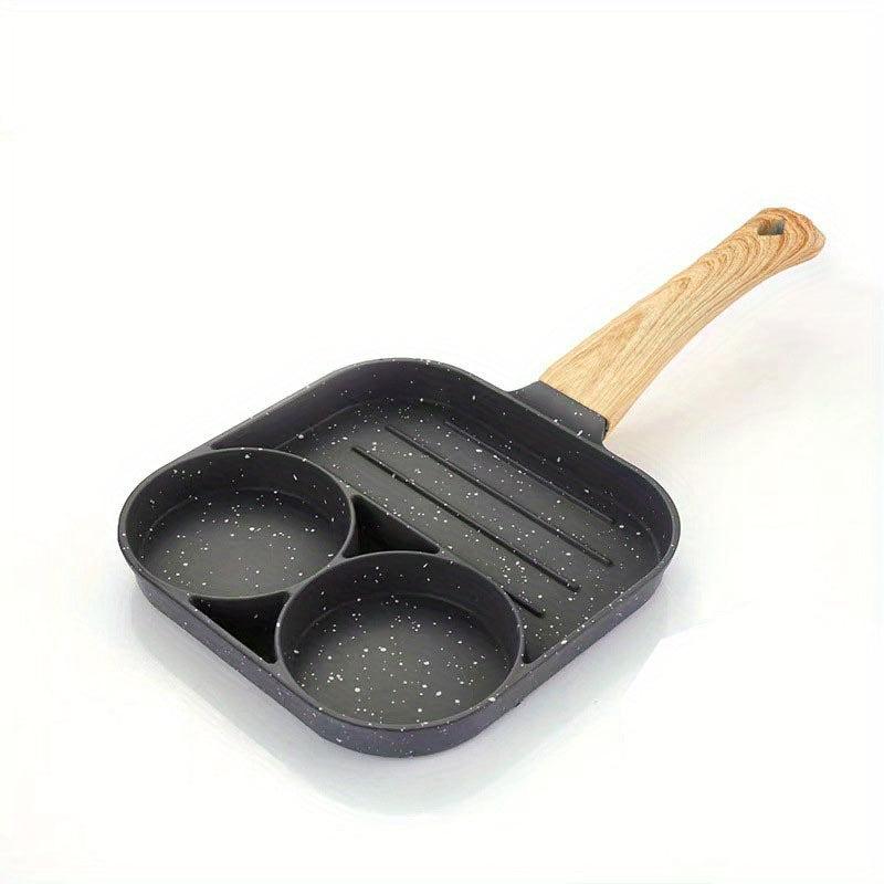 Nonstick Egg Frying Pan with 3 or 4 Holes