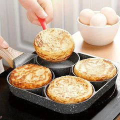 Nonstick Egg Frying Pan with 3 or 4 Holes