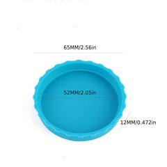 4pcs Silicone Can Lid Soda Cola Leak-proof Sealed Cap Pet Food Lids