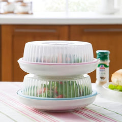 Microwave Splatter Cover Plate - Airtight Fresh Keeping Food Preservation