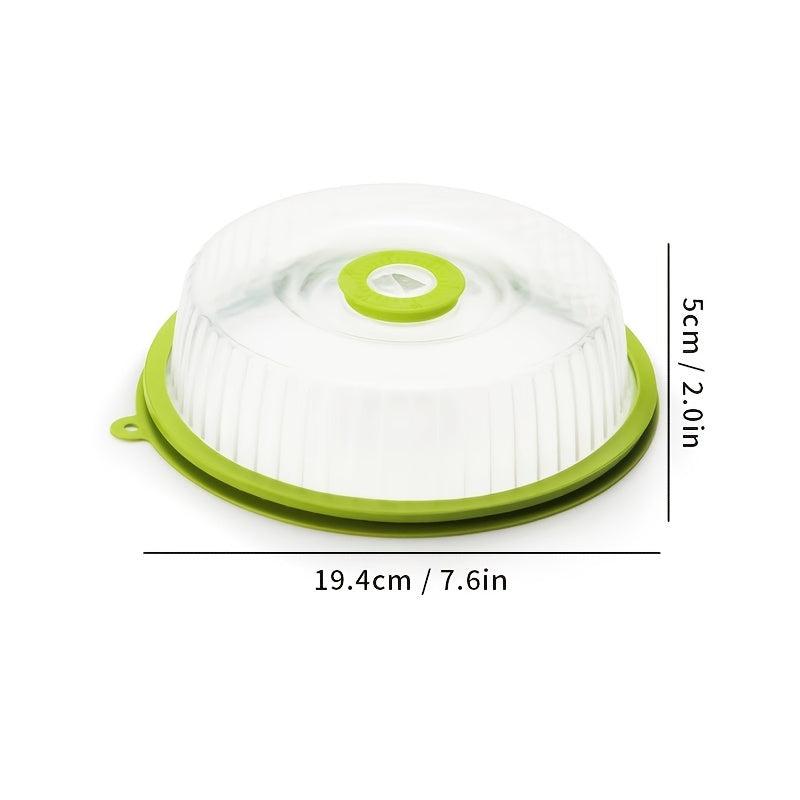 Microwave Splatter Cover Plate - Airtight Fresh Keeping Food Preservation