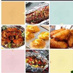 Barbecue Tin Foil Paper Wrap For Moisture Lock And Freshness