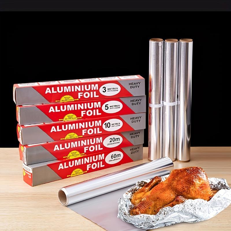 Barbecue Tin Foil Paper Wrap For Moisture Lock And Freshness