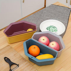 Sink Basket Triangle Storage Holder Multifunctional Drain Shelf Sucker Sink Stor
