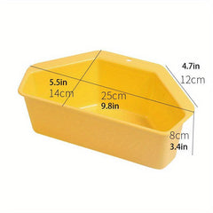 Sink Basket Triangle Storage Holder Multifunctional Drain Shelf Sucker Sink Stor