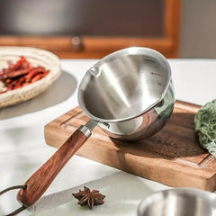 2pcs Stainless Steel Mini Pot With Handle, Versatile for Cooking