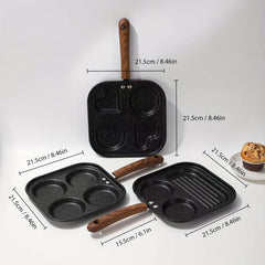 1pc Egg Frying Pan Non Stick Grill Pan Fried Egg Cooker Pan