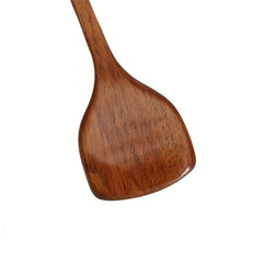 Wooden Spatula Heavy Duty Stir Turner Cooking Pot Teak Wooden Spoon