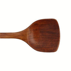 Wooden Spatula Heavy Duty Stir Turner Cooking Pot Teak Wooden Spoon