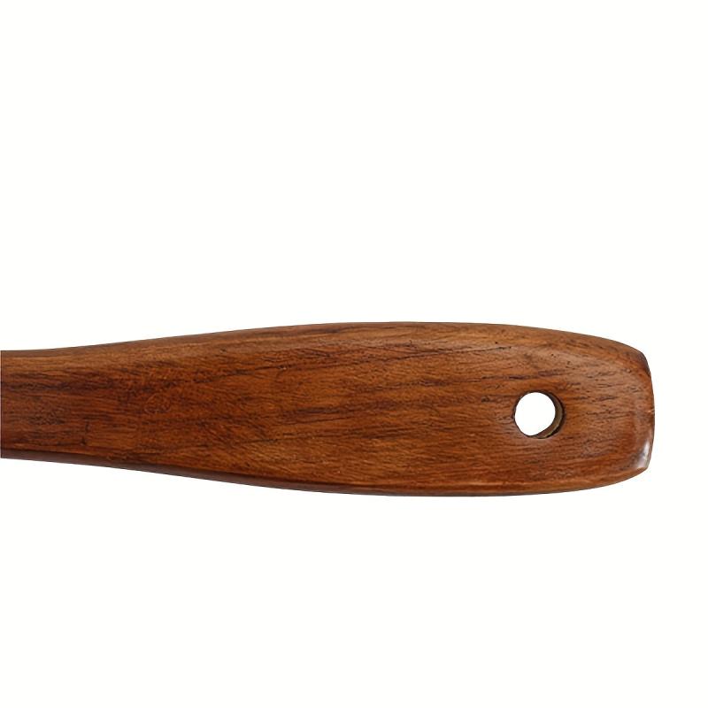 Wooden Spatula Heavy Duty Stir Turner Cooking Pot Teak Wooden Spoon