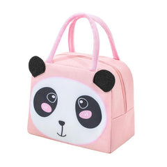 1pc Cartoon Insulated Lunch Box Tote Bag Hand held Bento Bag 3D