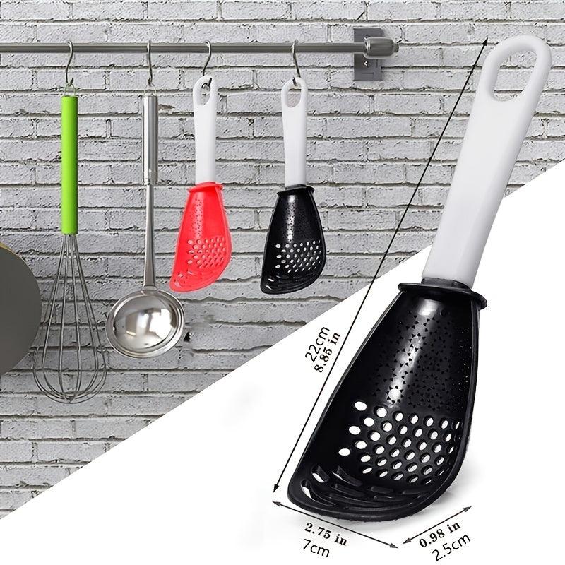 Multifunctional Cooking Spoon Skimmer Colander Strainer Masher Kitchen Gadgets
