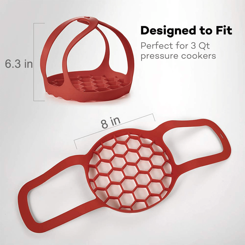Instant Pot Silicone Trivet Bakeware Pan Egg Rack for 3QT 6QT 8QT