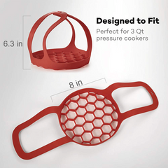 Instant Pot Silicone Trivet Bakeware Pan Egg Rack for 3QT 6QT 8QT