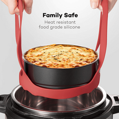 Instant Pot Silicone Trivet Bakeware Pan Egg Rack for 3QT 6QT 8QT