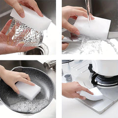 10pcs Nano Sponge Cleaning Magic Wipe High density Brush Pot Dishwashing Tea Was