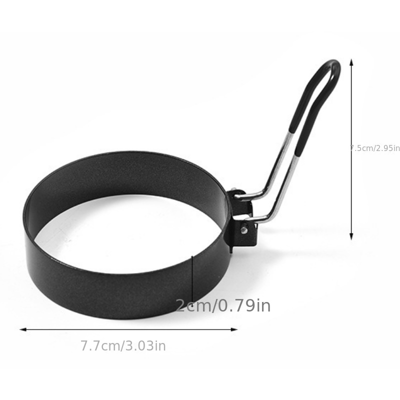 Stainless Steel Egg Ring Set Non Stick Mold Shaper Circles for Fried Egg