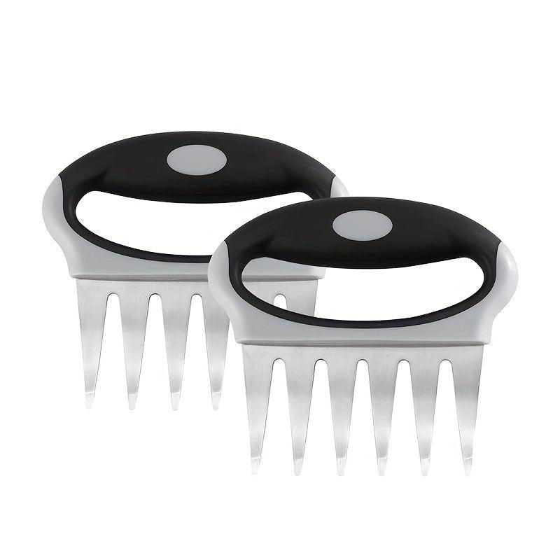 1pc Bear Claws Meat Shredder Hand Stainless Steel Turkey Fork Divider