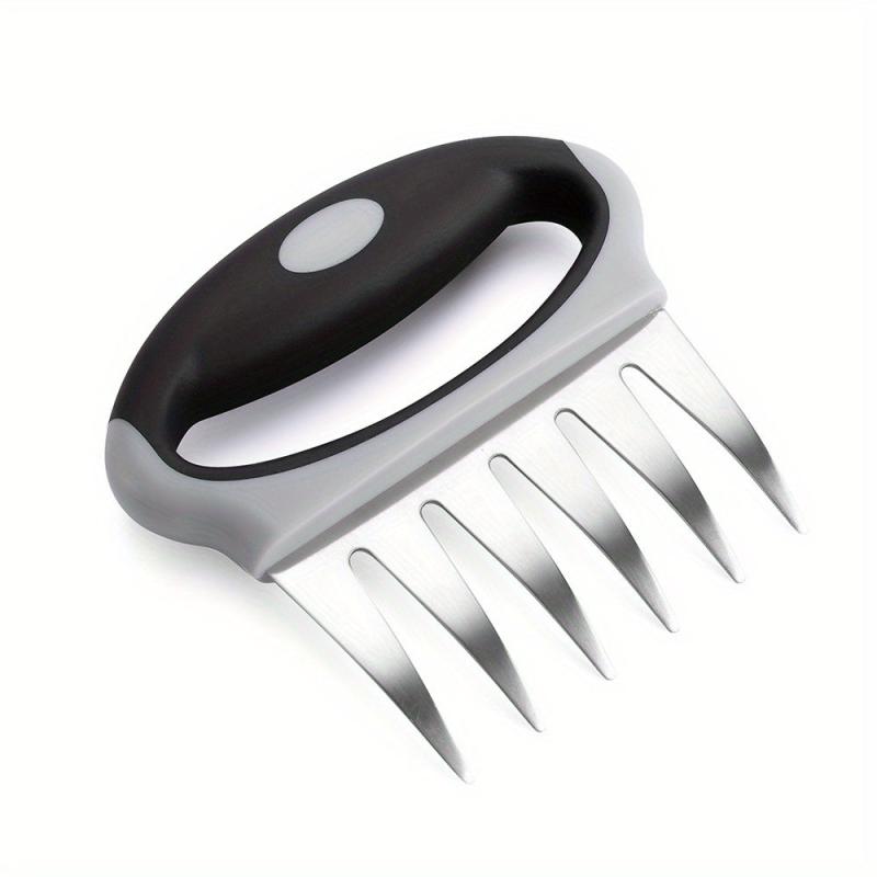 1pc Bear Claws Meat Shredder Hand Stainless Steel Turkey Fork Divider