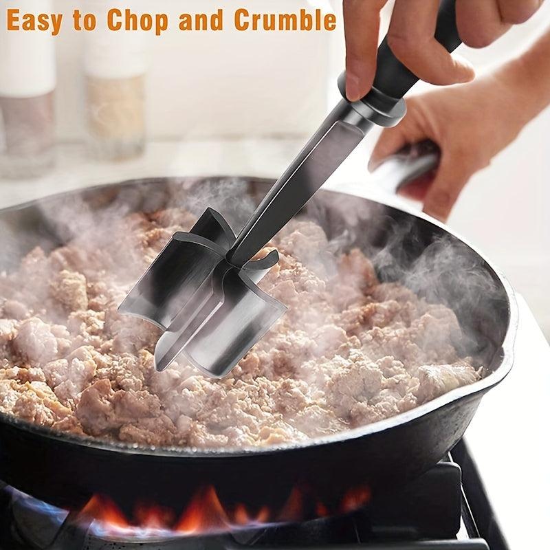 Heat Resistant Meat Chopper for Hamburger and Ground Beef