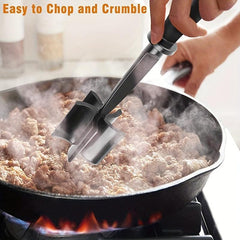 Heat Resistant Meat Chopper for Hamburger and Ground Beef