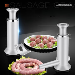 2 in 1 Sausage Maker & Meatball Tool - Manual Kitchen Assistant