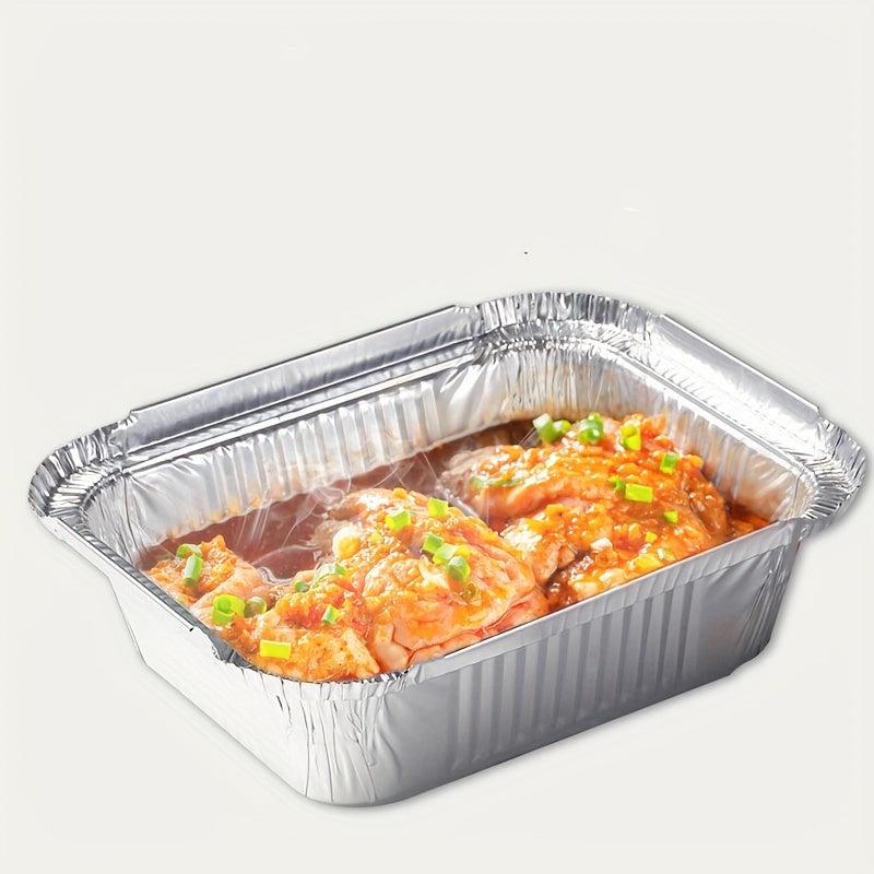 50pc Disposable Aluminum Baking Pans Loaf Muffin Cake Tins