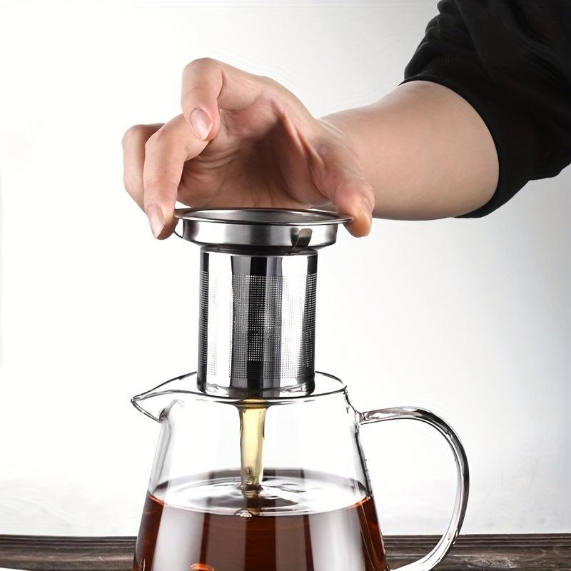 Glass Tea Infuser Teapot Tea Maker High Temperature Resistant Filter Pot