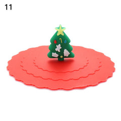 1pc Silicone Reusable Cup Lid 3.9'' Seal Suction Dustproof Leakproof Cap