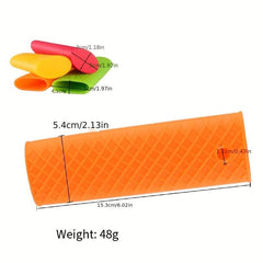 Silicone Pot Handle Cover Heat Insulation Non-slip Cooking Pot Rubber Cover