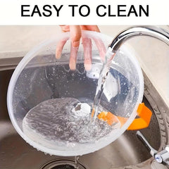 2pcs Microwave Splash Guard Acrylic Microwave Cover Kitchen Gadgets