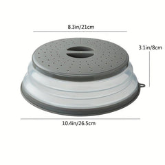 Silicone Foldable Microwave Cover Kitchen Supplies