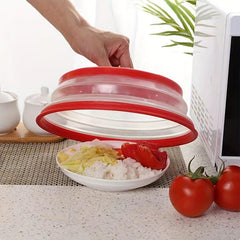 Silicone Foldable Microwave Cover Kitchen Supplies